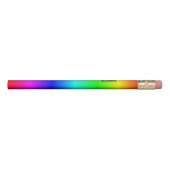 Bright Rainbow Gradient Pencil (Rotated 90)