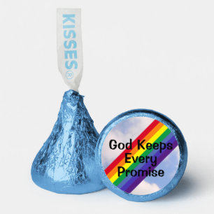 Bright Rainbow in the Sky Inspirational Cute Hershey®'s Kisses®