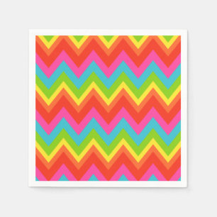Bright Rainbow Napkins