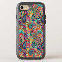 Bright Rainbow Paisley OtterBox Symmetry iPhone 7 Case