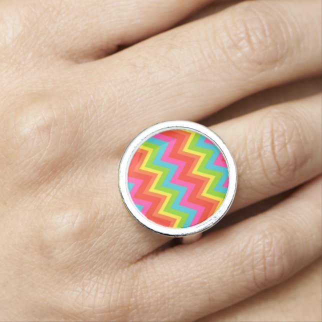 Bright Rainbow Ring (In Situ)