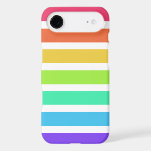 Bright rainbow stripes iPhone 17 air case