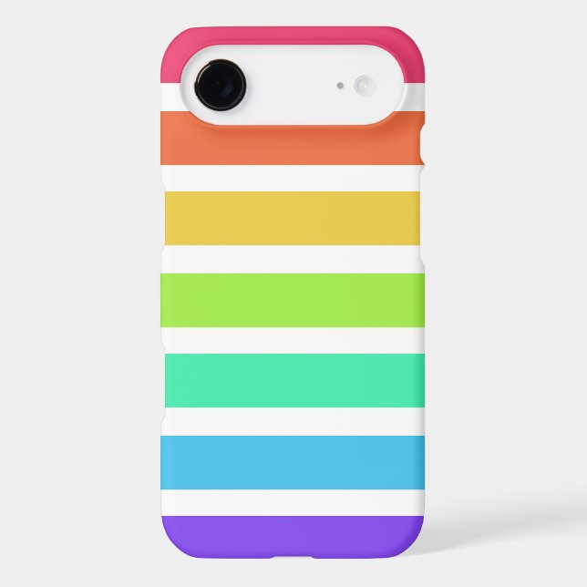 Bright rainbow stripes Case-Mate iPhone case (Back)