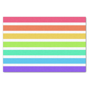 Rainbow Stripe Craft Tissue Paper