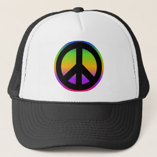 Bright Rainbow Trucker Hat