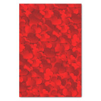 15 SHEETS VALENTINE RED HEART TISSUE PAPER~20x30~15 HEART-LOVE