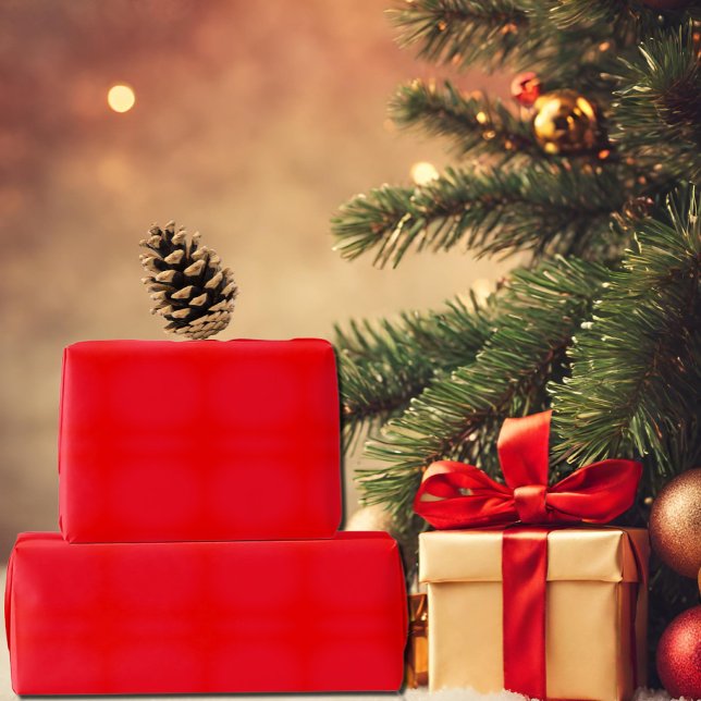 bright red  color wrapping paper (Creator Uploaded)