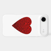 Bright Red Heart Picture. Case-Mate iPhone Case (Back (Horizontal))