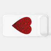 Bright Red Heart Picture. Case-Mate iPhone Case (Back (Horizontal))