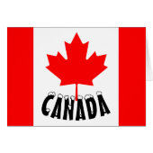 Bright Red Maple Leaf Canada Flag (Front Horizontal)