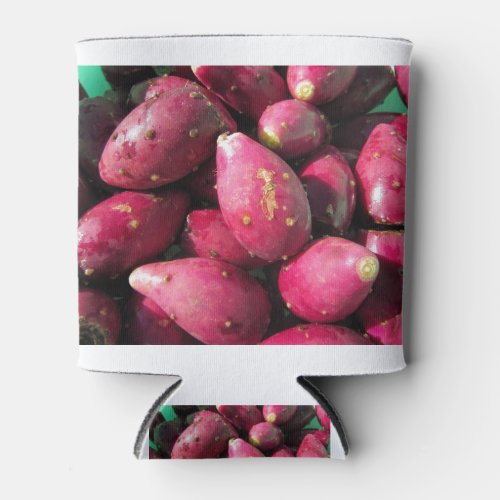 Bright Red Prickly Pear Cactus Fruit Can Cooler