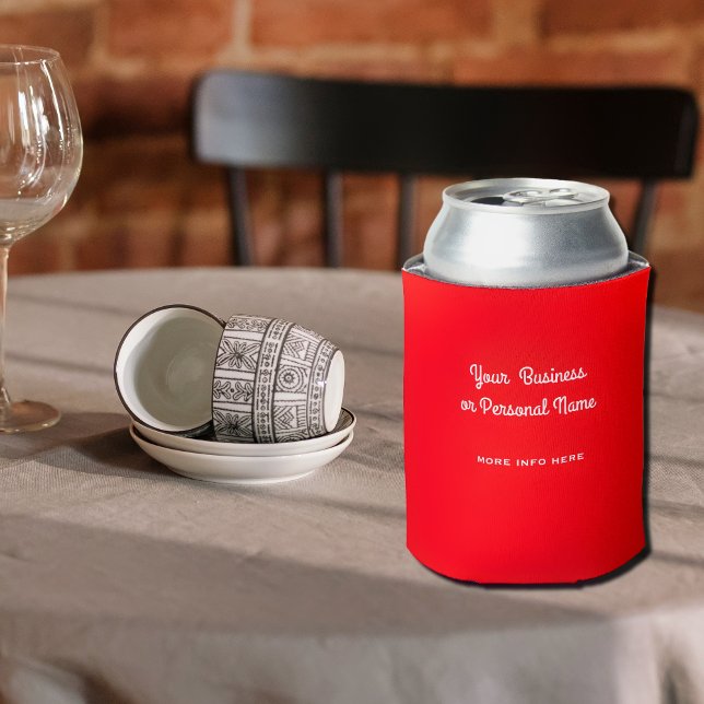 bright red solid color - your details can cooler (Creator Uploaded)