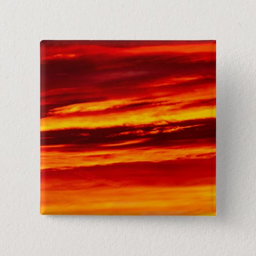 Bright Red Sunset Button