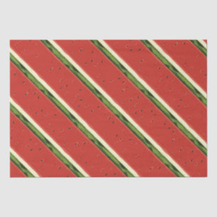 Bright Red Watercolor Watermelon Tissue Paper