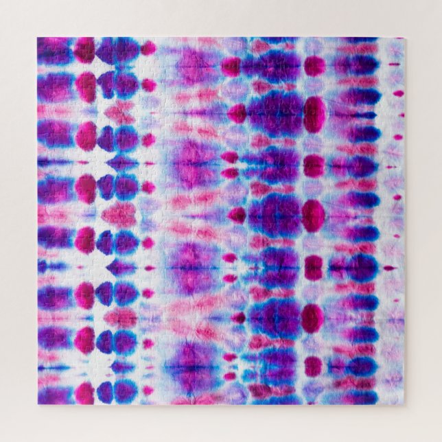 Bright Red Yellow Abstract Art Jigsaw Puzzle (Vertical)