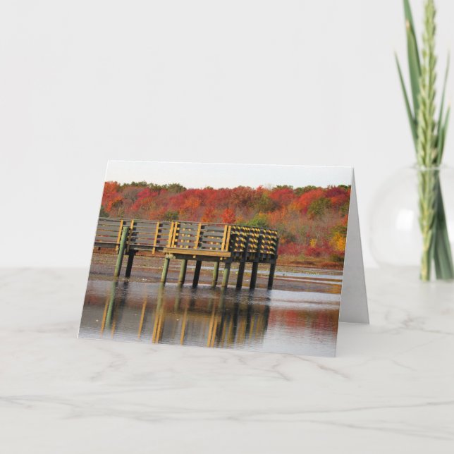 Bright Reflections Greeting Card (Front)