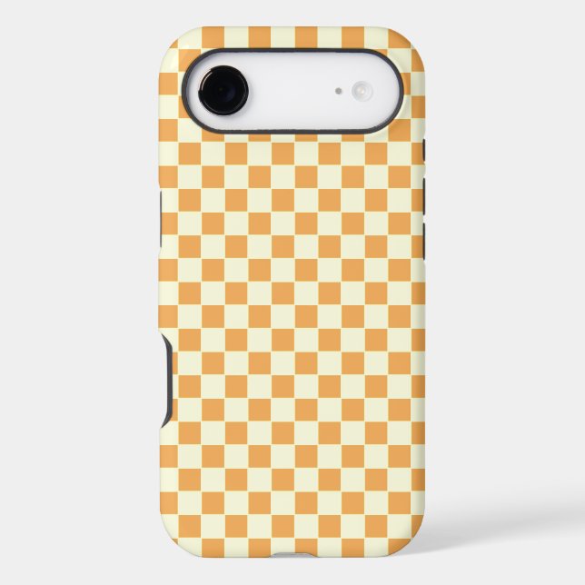Bright Retro Checkerboard Design Case-Mate iPhone Case (Back)