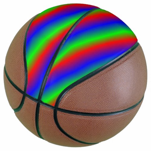 Bright RGB Basketball