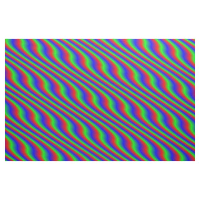 Bright RGB Fabric (Fat Quarter)