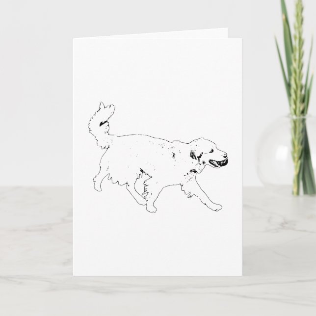 Bright Running Note Card (Front)