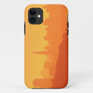 Bright San Francisco sunset. iPhone 11 Case