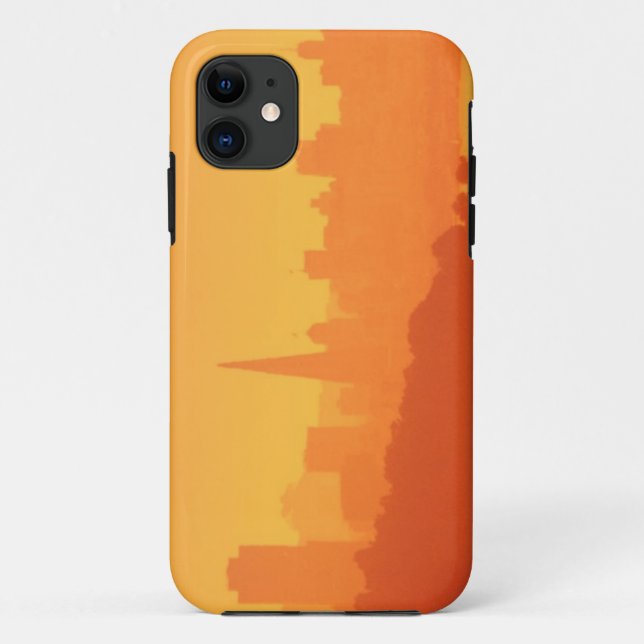 Bright San Francisco sunset. Case-Mate iPhone Case (Back)