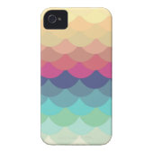 Bright Scallop Summer Pattern iPhone 4/4S Case (Back)