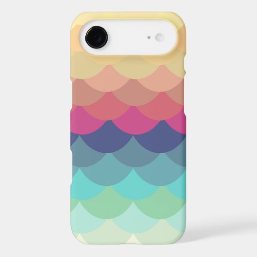 Bright Scallop Summer Pattern iPhone 4/4S Case (Back)