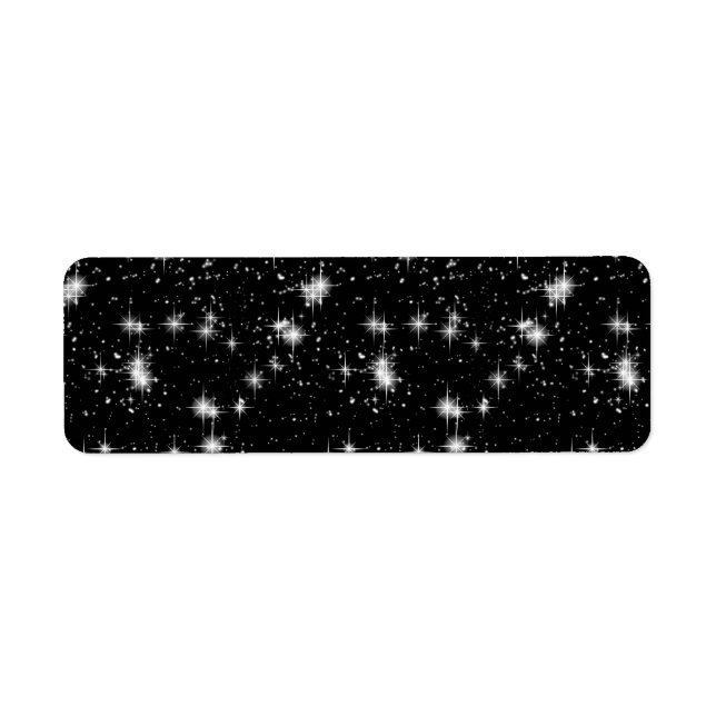 Bright Shining Stars In Space Label (Front)