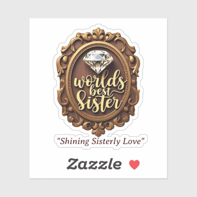 "Bright Sister Affection" Sticker (Sheet)