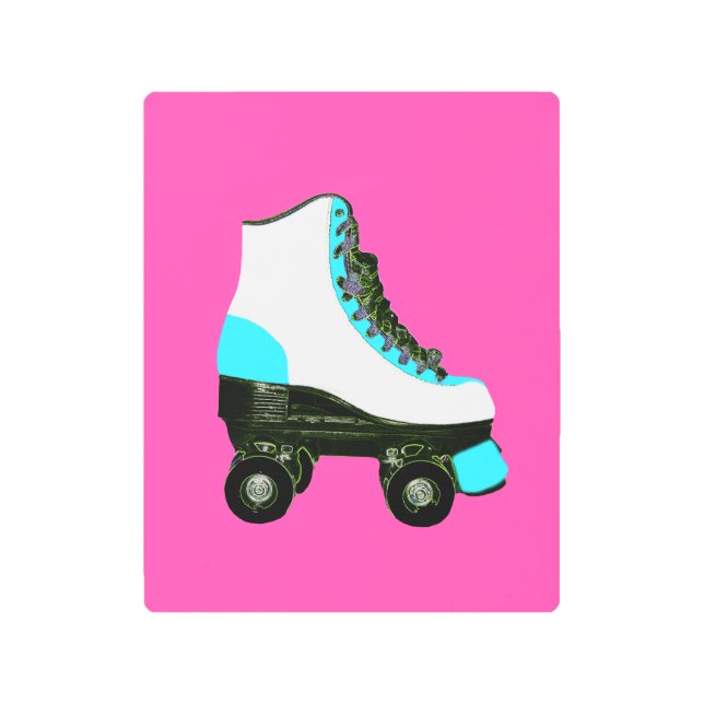 Bright Skate Metal Print (Front)