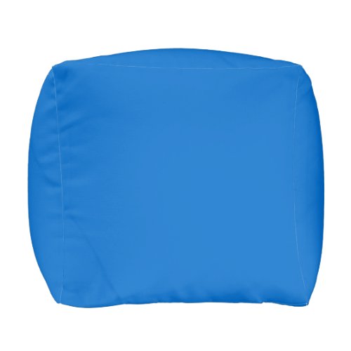 bright sky blue pillow