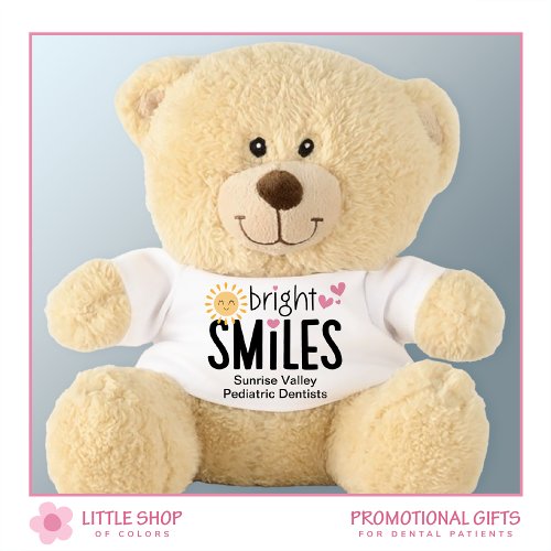 Bright Smiles Dental Practice Promotional Teddy Bear
