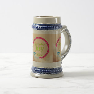 Bright Snapshot Glow Beer Stein