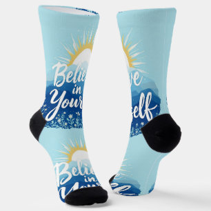 Bright Socks Believe In Yourself Socks 0039473