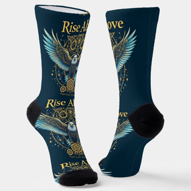 Bright Socks Eagle Rise Above 0044060 (Angled)