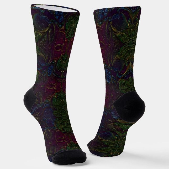 Bright Socks Elaborate Seamless Patterns 0039303 (Angled)