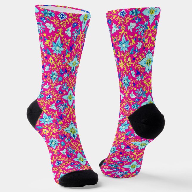 Bright Socks Elaborate Seamless Patterns 0039365 (Angled)