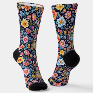 Bright Socks Elaborate Seamless Patterns 0039376