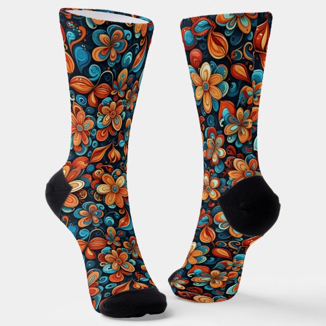 Bright Socks Elaborate Seamless Patterns 0039386 (Angled)