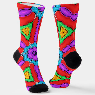 Bright Socks Fractal Seamless Patterns 0041992