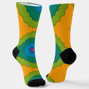 Bright Socks Fractal Seamless Patterns 0041997