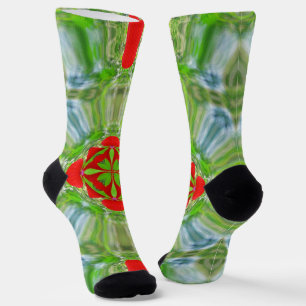 Bright Socks Fractal Seamless Patterns 0042002