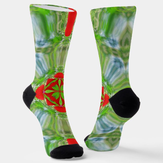 Bright Socks Fractal Seamless Patterns 0042002 (Angled)