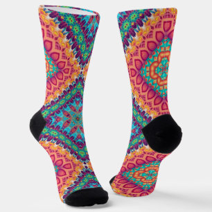 Bright Socks Fractal Seamless Patterns 0042014