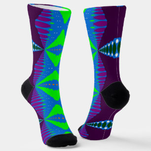 Bright Socks Fractal Seamless Patterns 0042042