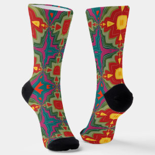 Bright Socks Fractal Seamless Patterns 0042043