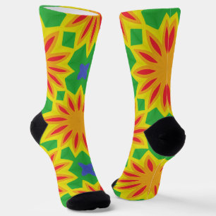Bright Socks Fractal Seamless Patterns 0042046
