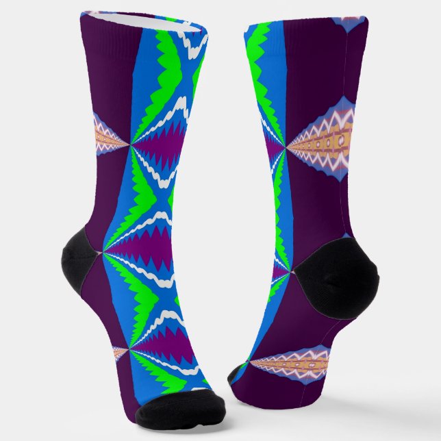 Bright Socks Fractal Seamless Patterns 0042076 (Angled)