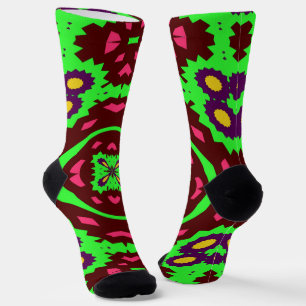 Bright Socks Fractal Seamless Patterns 0042085